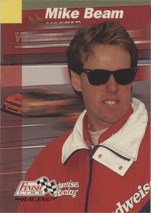 1993 Pro Set Finish Line - Mike Beam #80