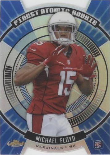 2012 Topps Finest Michael Floyd #FAR-MF