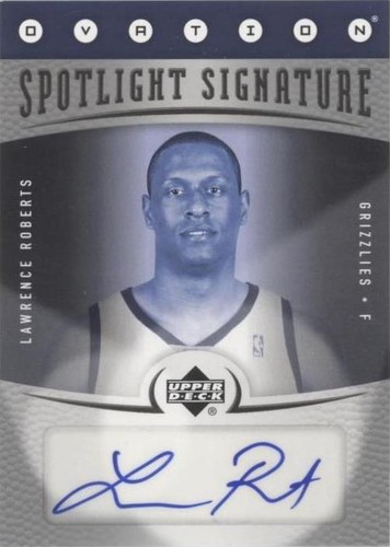 2006-07 Upper Deck Ovation - Lawrence Roberts #SS-LR