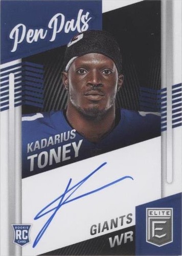 2021 Panini Donruss Elite Kadarius Toney #PP-KTO