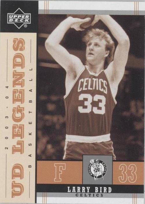 2003-04 Upper Deck UD Legends - Larry Bird #4