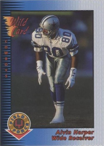1993 Wild Card Alvin Harper #EFF-72