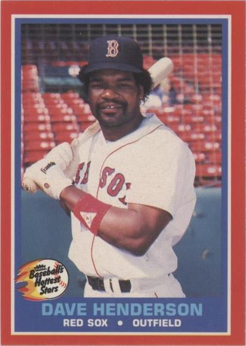 Fleer Baseball's Hottest Stars 1987 - Dave Henderson #19
