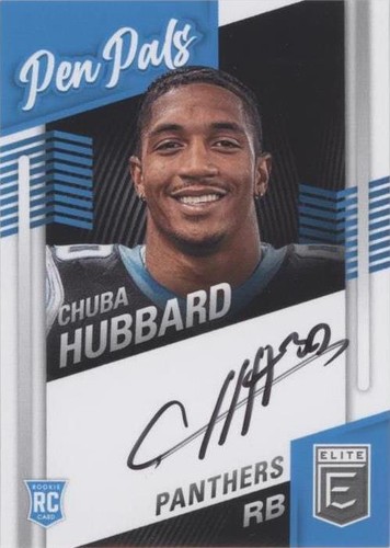 2021 Panini Donruss Elite Chuba Hubbard #PP-CHU