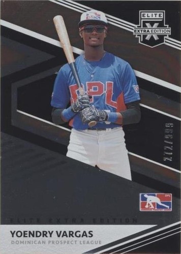 2020 Panini Elite Extra Edition - Yoendry Vargas #178
