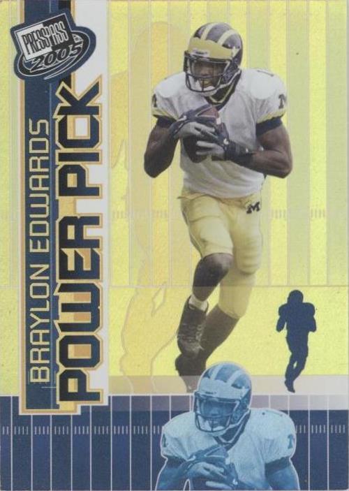 Press Pass Braylon Edwards #49 2005