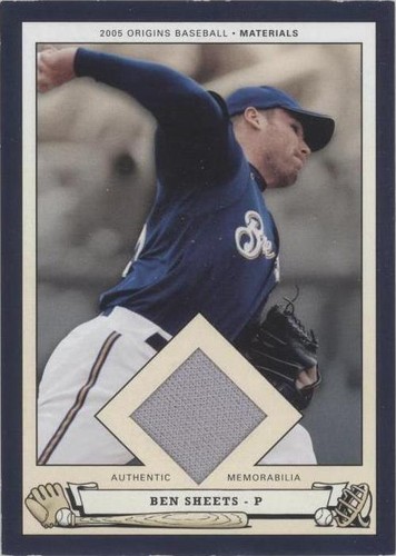 2005 Upper Deck Origins - Ben Sheets #PB-BS