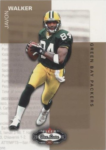 2002 Fleer Box Score Javon Walker #120