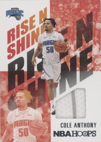 2020-21 Panini NBA Hoops - Cole Anthony #RNS-CAN