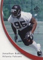 2005 SP Authentic Jonathan Babineaux #141
