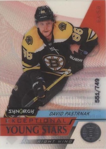 2020-21 Upper Deck Synergy - David Pastrnak #EY-29