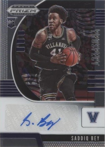 2020-21 Panini Prizm Draft Picks - Saddiq Bey #PA-SB