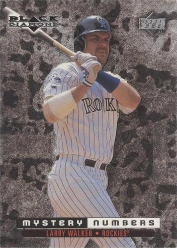 1999 Upper Deck Black Diamond - Larry Walker #M20