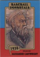 Alexander Cartwright Trading Cards