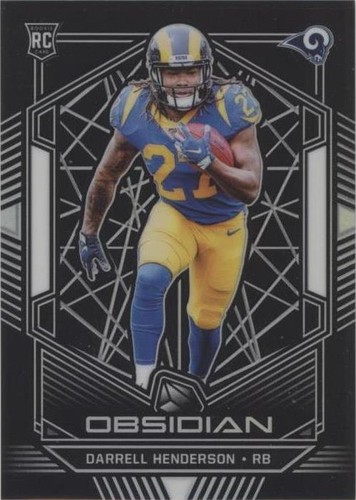 2019 Panini Obsidian Darrell Henderson #111