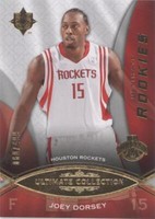 2008-09 Ultimate Collection - Joey Dorsey #86