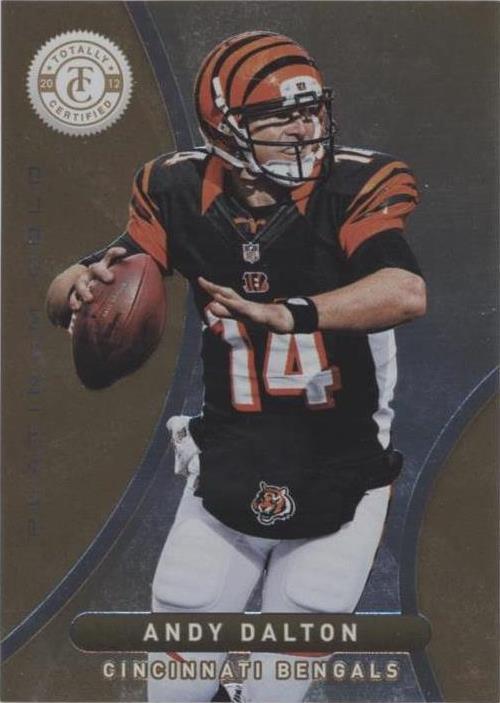 2012 Totally Certified Andy Dalton #6