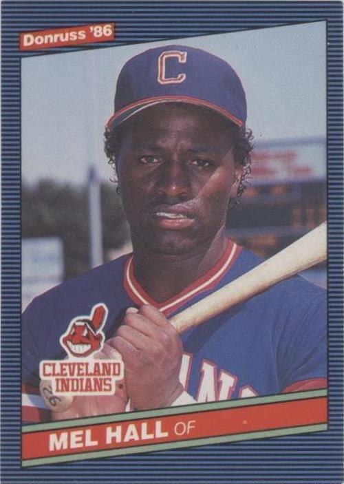 1986 Donruss - Mel Hall #276