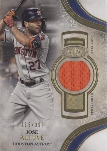 2021 Topps Tier One - Jose Altuve #T1R-JAL