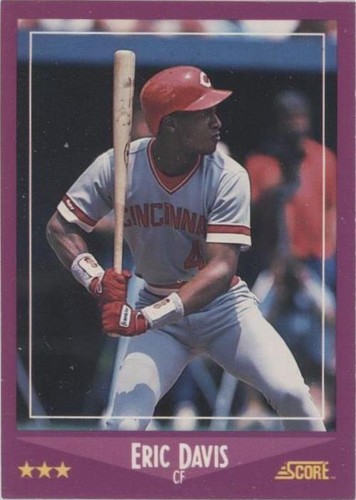 1988 Score - Eric Davis #10