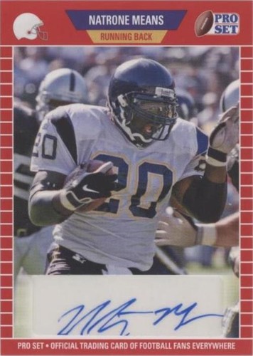 2021 Leaf Pro Set Sports Natrone Means #PSA-NM1