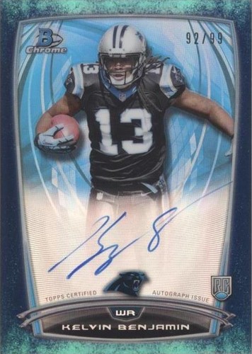 2014 Bowman Chrome Kelvin Benjamin #RCRA-KB