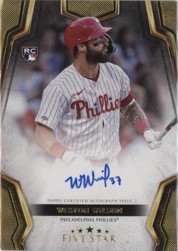 2024 Topps Five Star - Weston Wilson #FSA-WW