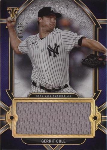 2024 Topps Triple Threads - Gerrit Cole #SJR-GC