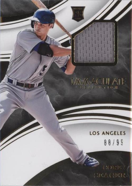 2016 Panini Immaculate Collection - Corey Seager #IS-CS