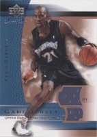 2003-04 Upper Deck Sweet Shot - Kevin Garnett #KG-J