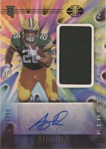 2020 Panini Illusions A. J. Dillon #122