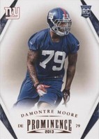 2013 Panini Prominence Damontre Moore #120