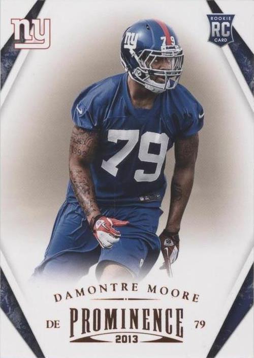 2013 Panini Prominence Damontre Moore #120