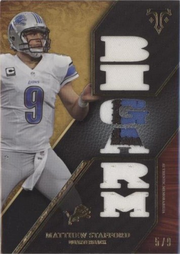 2014 Topps Triple Threads Matthew Stafford #TTR-123