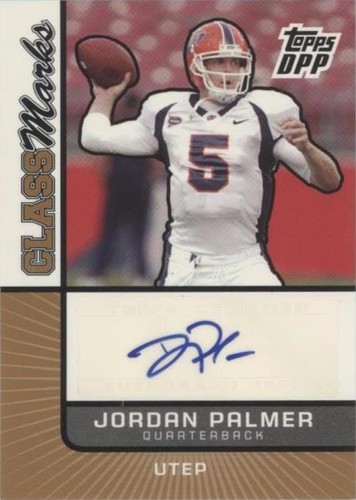 2007 Topps Draft Picks and Prospects (DPP) Jordan Palmer #CM-JP