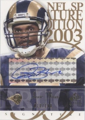 2003 SP Signature Edition Isaac Bruce #IB