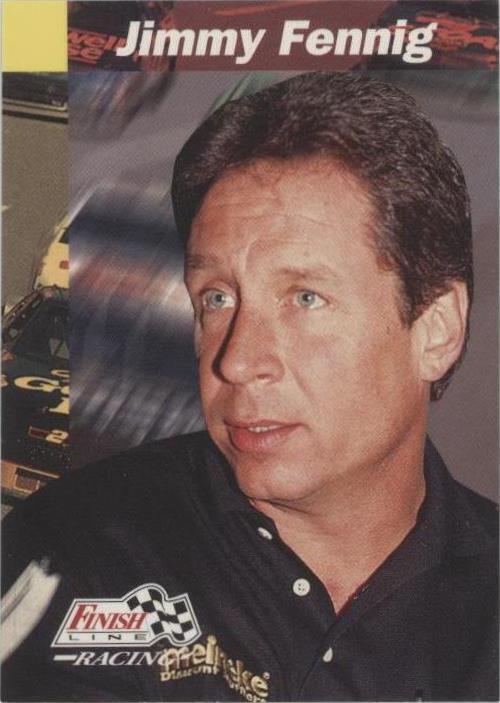 1993 Pro Set Finish Line - Jimmy Fennig #120