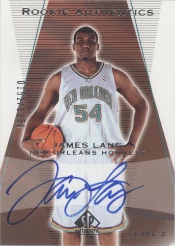 2003-04 SP Authentic - James Lang #189
