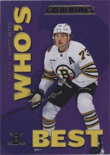 2023-24 Upper Deck Credentials - Charlie McAvoy #WB-MC