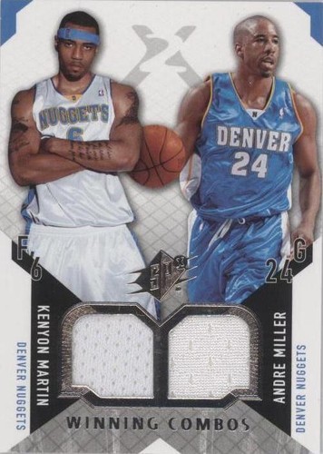 2004-05 SPx - Andre Miller/Kenyon Martin #WC-KA