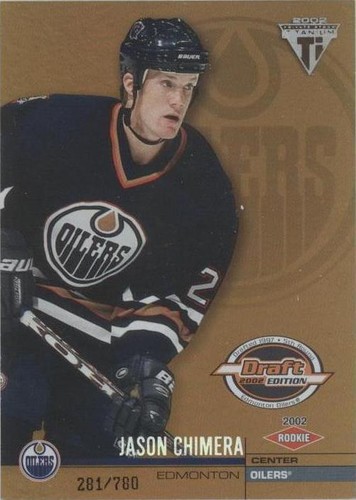 2001-02 Pacific Private Stock Titanium Draft Edition - Jason Chimera #128
