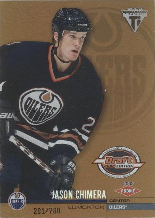 2001-02 Pacific Private Stock Titanium Draft Edition - Jason Chimera #128