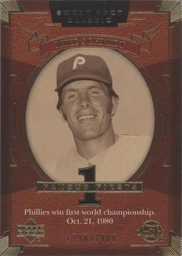 2004 Upper Deck Sweet Spot Classic - Mike Schmidt #133
