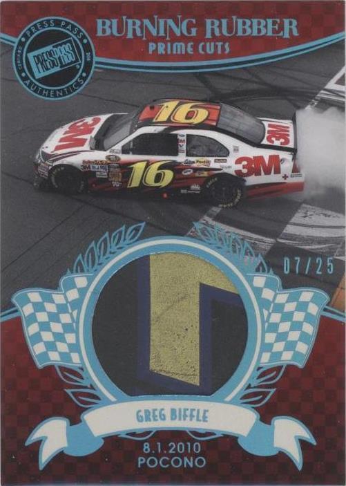 2011 Press Pass - Greg Biffle #BR-GB