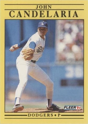 1991 Fleer Update - John Candelaria #U-92
