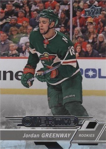 2018-19 Upper Deck Overtime - Jordan Greenway #47