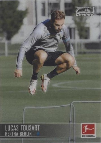 2021-22 Topps Stadium Club Chrome Bundesliga Lucas Tousart #6