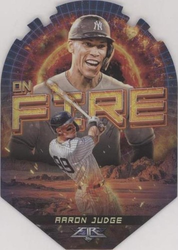 2022 Topps Fire - Aaron Judge #EF-10