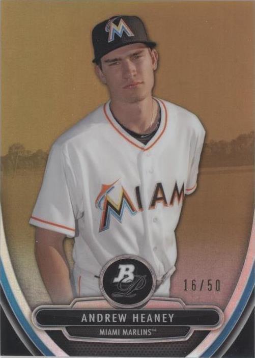 Bowman Platinum 2013 - Andrew Heaney #BPCP87