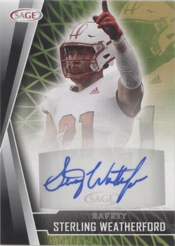 2022 SAGE High Series Sterling Weatherford #A-SW